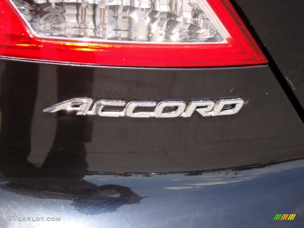 2007 Accord EX Coupe - Nighthawk Black Pearl / Black photo #30