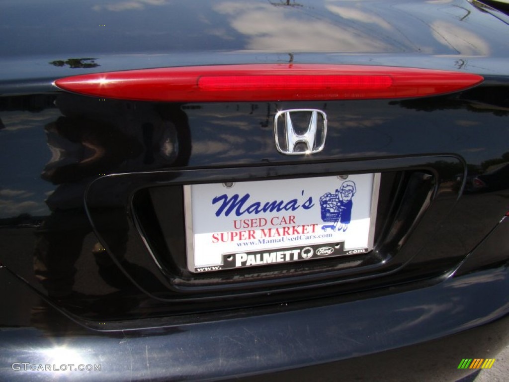 2007 Accord EX Coupe - Nighthawk Black Pearl / Black photo #31