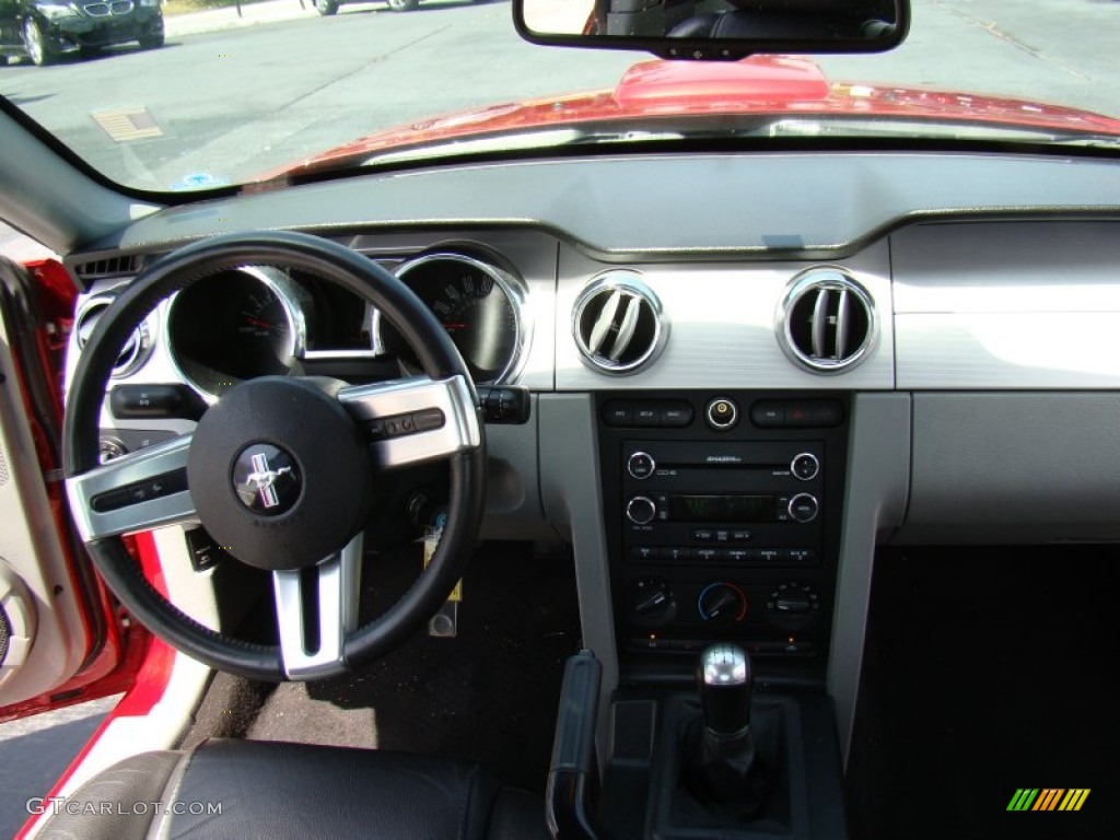 2008 Mustang GT/CS California Special Coupe - Torch Red / Charcoal Black/Dove photo #14