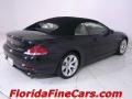 Jet Black - 6 Series 645i Convertible Photo No. 9