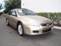 2006 Desert Mist Metallic Honda Accord EX-L V6 Sedan  photo #1