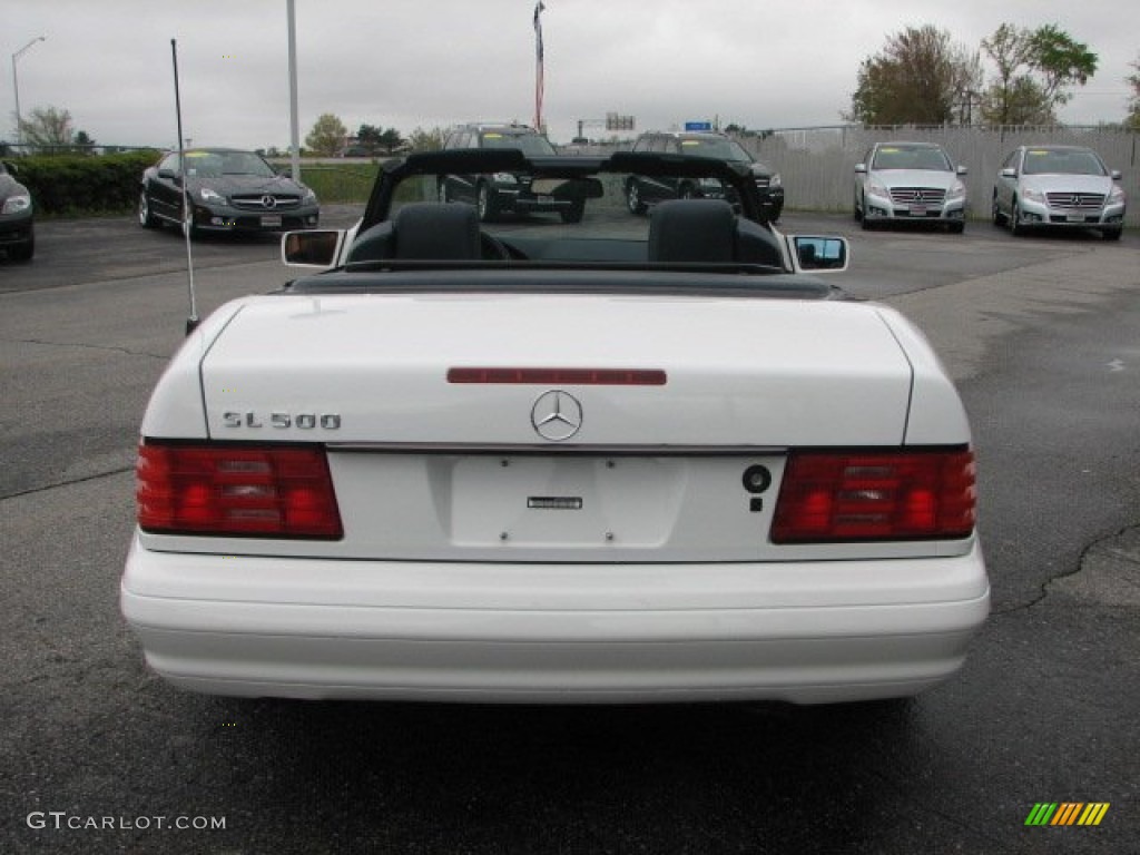 Polar White 1997 Mercedes-Benz SL 500 Roadster Exterior Photo #64745073