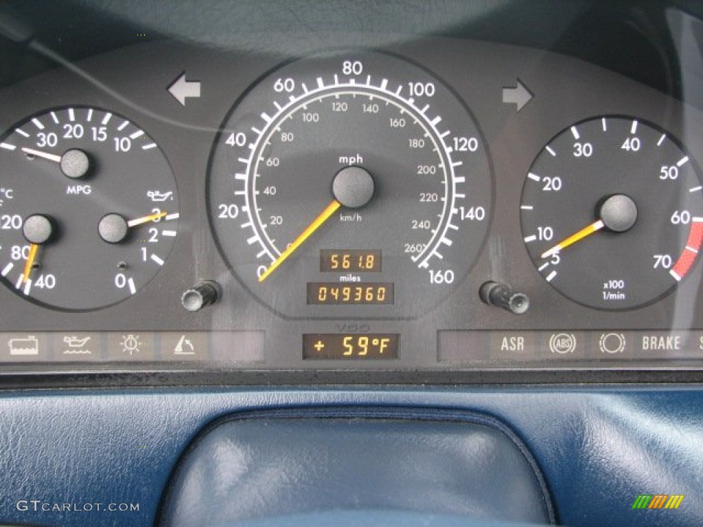 1997 Mercedes-Benz SL 500 Roadster Gauges Photo #64745118