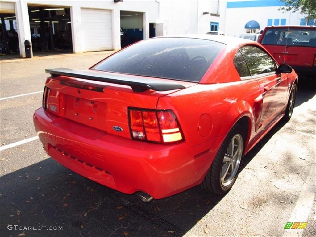 2004 Mustang Mach 1 Coupe - Torch Red / Dark Charcoal photo #2
