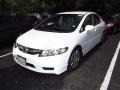 Taffeta White - Civic LX Sedan Photo No. 3