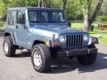 1998 Gun Metal Pearl Jeep Wrangler SE 4x4  photo #2