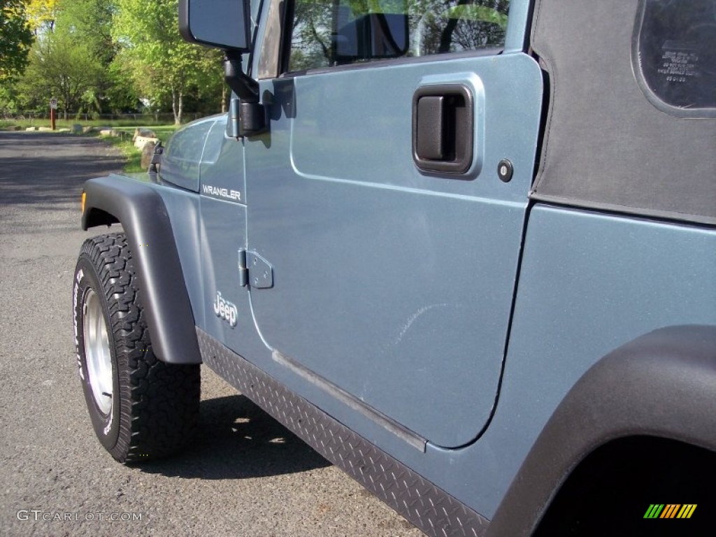 1998 Wrangler SE 4x4 - Gun Metal Pearl / Gray photo #27