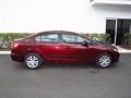 Crimson Pearl - Civic LX Sedan Photo No. 2