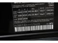 040: Black 2010 Mercedes-Benz ML 63 AMG 4Matic Color Code
