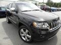 2011 Brilliant Black Crystal Pearl Jeep Grand Cherokee Overland  photo #1
