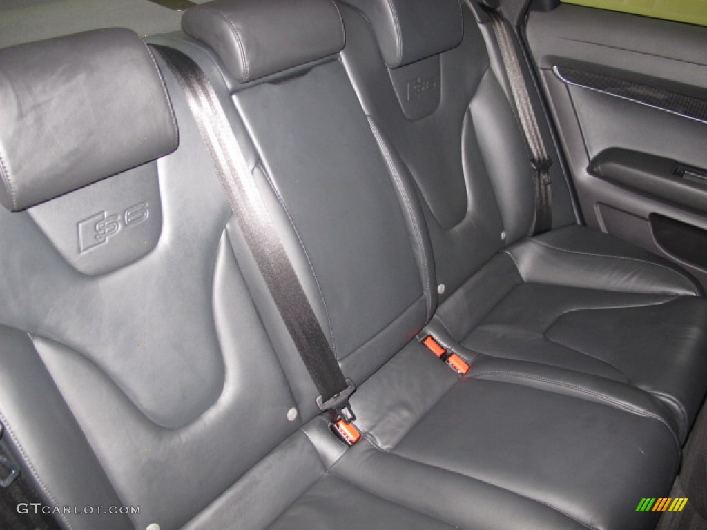2008 Audi S6 5.2 quattro Sedan Rear Seat Photo #64749672