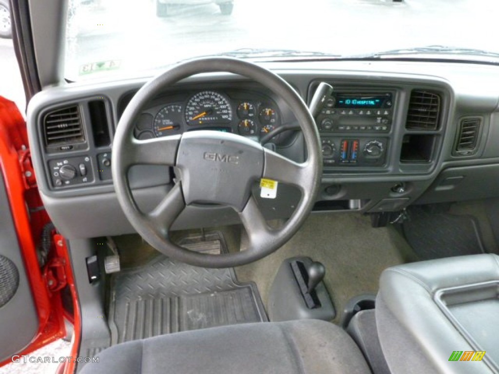 2006 Sierra 1500 SLE Extended Cab 4x4 - Fire Red / Dark Pewter photo #15