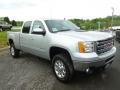 Quicksilver Metallic 2012 GMC Sierra 2500HD SLT Crew Cab 4x4