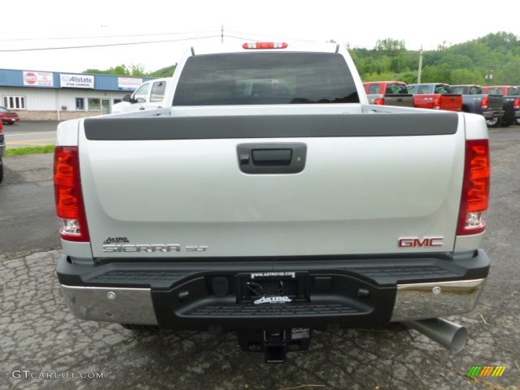 2012 Sierra 2500HD SLT Crew Cab 4x4 - Quicksilver Metallic / Dark Titanium/Light Titanium photo #6