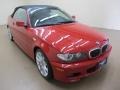 2006 Imola Red BMW 3 Series 330i Convertible #64663082