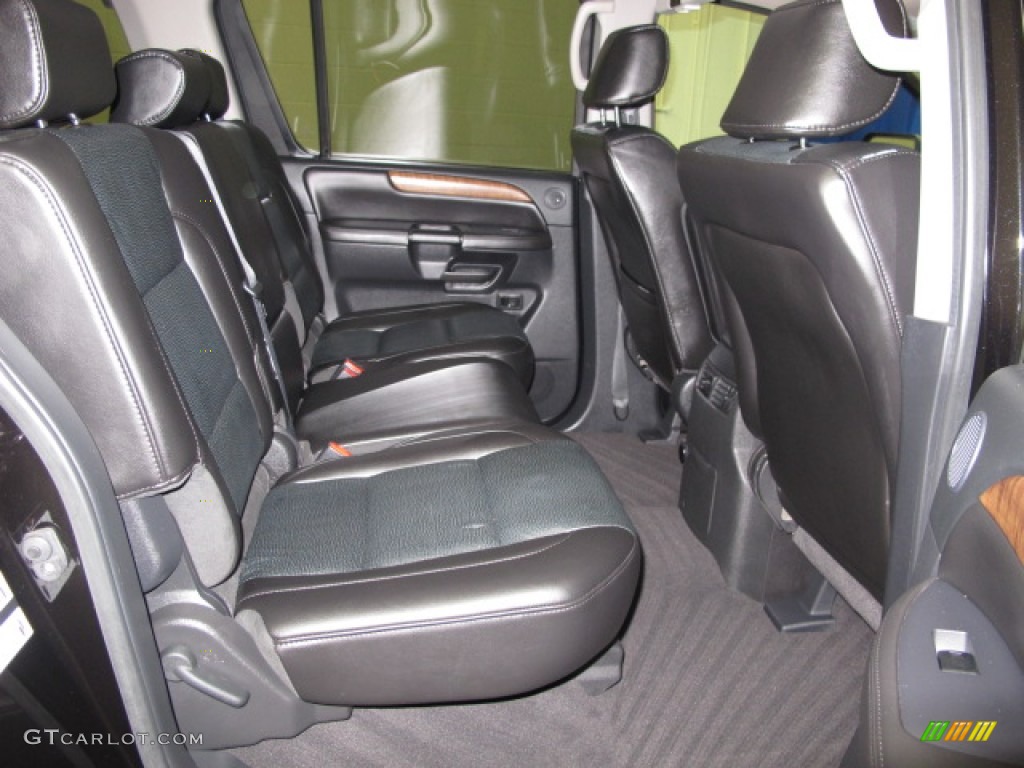 Charcoal Interior 2009 Nissan Armada SE 4WD Photo #64752273