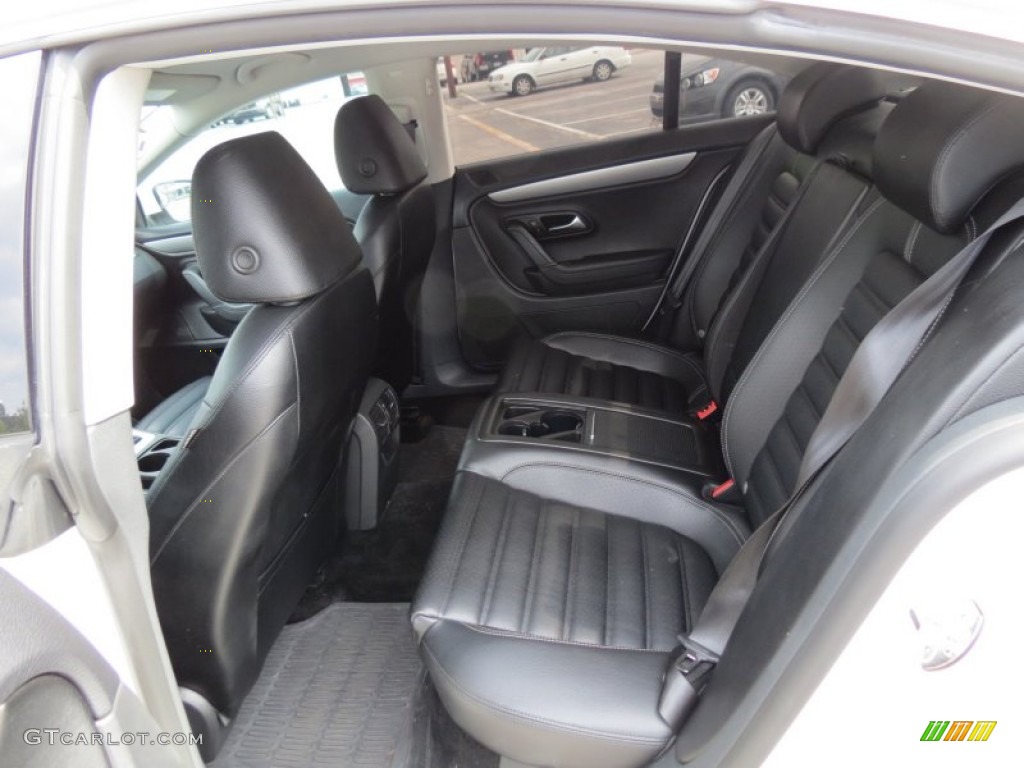 Black Interior 2010 Volkswagen CC Sport Photo #64752477