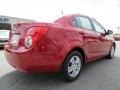 2012 Crystal Red Tintcoat Chevrolet Sonic LS Sedan  photo #7