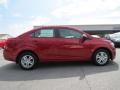 2012 Crystal Red Tintcoat Chevrolet Sonic LS Sedan  photo #8