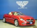 2012 Mars Red Mercedes-Benz SLK 350 Roadster  photo #1