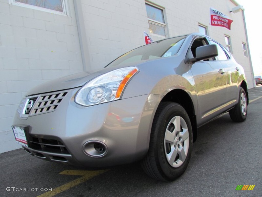 2009 Gotham Gray Nissan Rogue S AWD 64664730 Car
