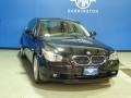 2007 Black Sapphire Metallic BMW 5 Series 525xi Sedan  photo #1