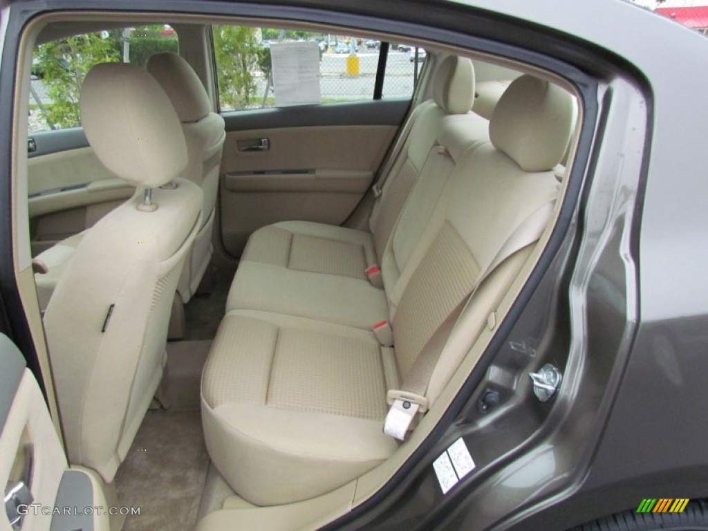 Beige Interior 2007 Nissan Sentra 2.0 S Photo #64755561