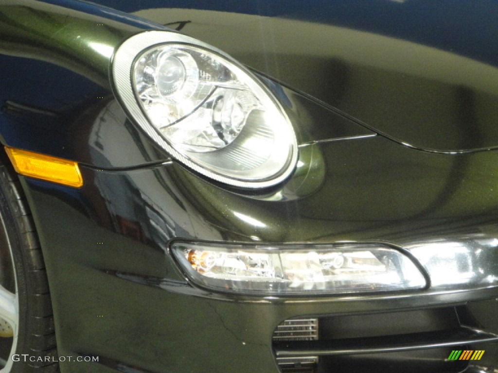2007 911 Targa 4 - Dark Olive Metallic / Sand Beige photo #25