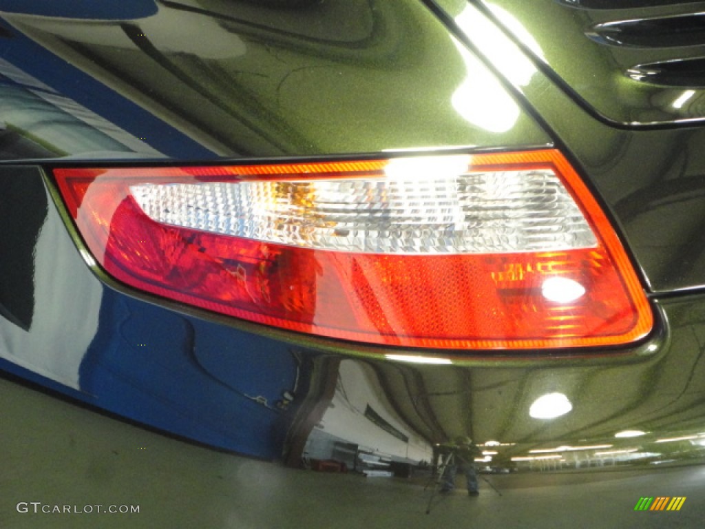 2007 911 Targa 4 - Dark Olive Metallic / Sand Beige photo #26