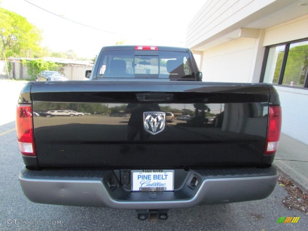 2010 Ram 1500 TRX4 Regular Cab 4x4 - Brilliant Black Crystal Pearl / Dark Slate/Medium Graystone photo #6