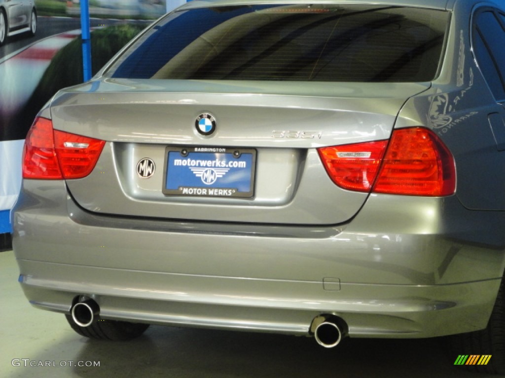 2011 3 Series 335i xDrive Sedan - Space Gray Metallic / Saddle Brown Dakota Leather photo #8