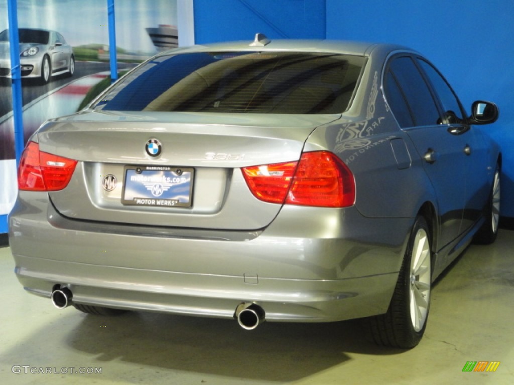 2011 3 Series 335i xDrive Sedan - Space Gray Metallic / Saddle Brown Dakota Leather photo #9