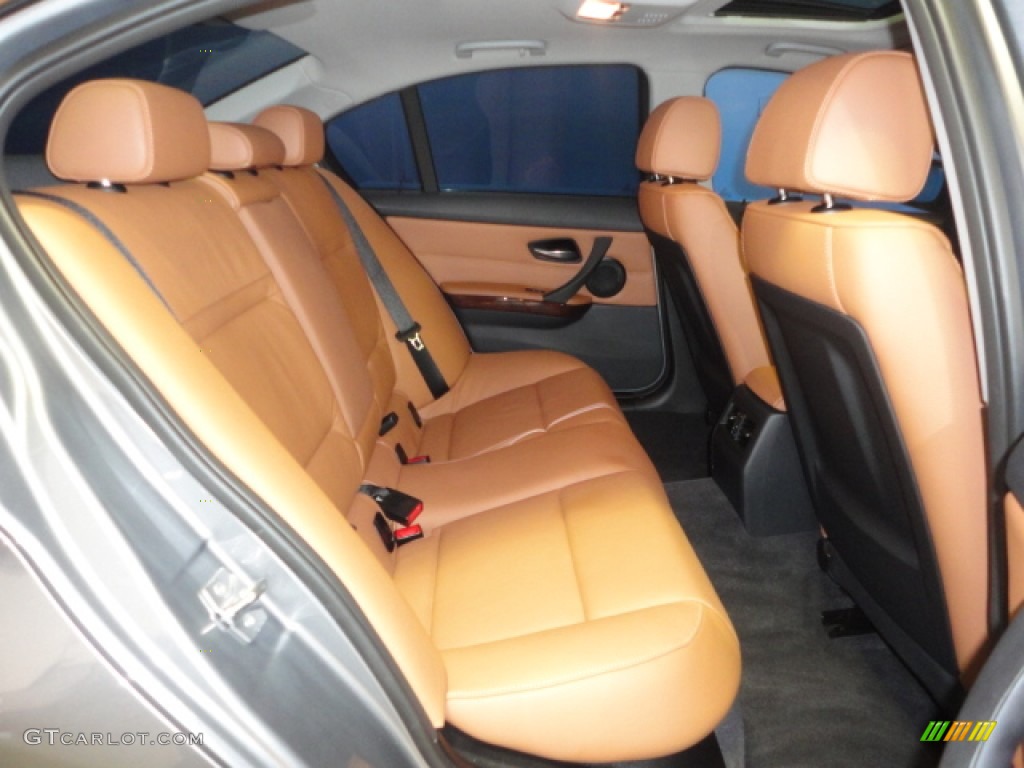 2011 3 Series 335i xDrive Sedan - Space Gray Metallic / Saddle Brown Dakota Leather photo #24