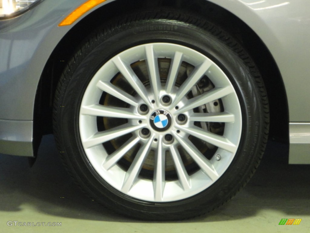 2011 3 Series 335i xDrive Sedan - Space Gray Metallic / Saddle Brown Dakota Leather photo #29