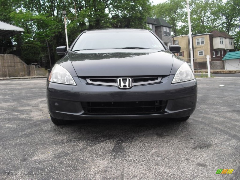 2004 Accord LX Sedan - Graphite Pearl / Gray photo #4