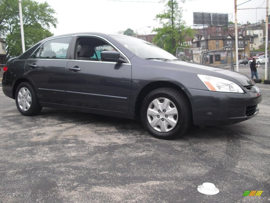 2004 Accord LX Sedan - Graphite Pearl / Gray photo #7