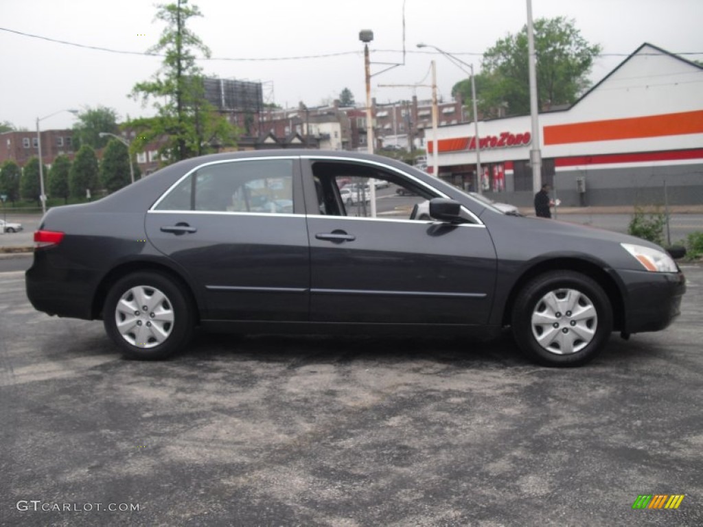 2004 Accord LX Sedan - Graphite Pearl / Gray photo #8