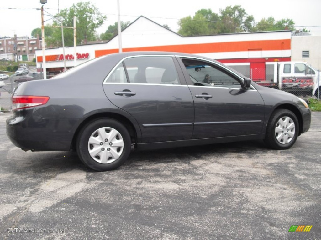 2004 Accord LX Sedan - Graphite Pearl / Gray photo #9