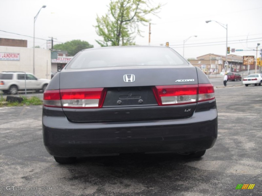 2004 Accord LX Sedan - Graphite Pearl / Gray photo #12