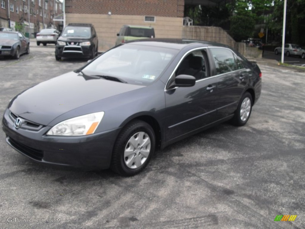2004 Accord LX Sedan - Graphite Pearl / Gray photo #19
