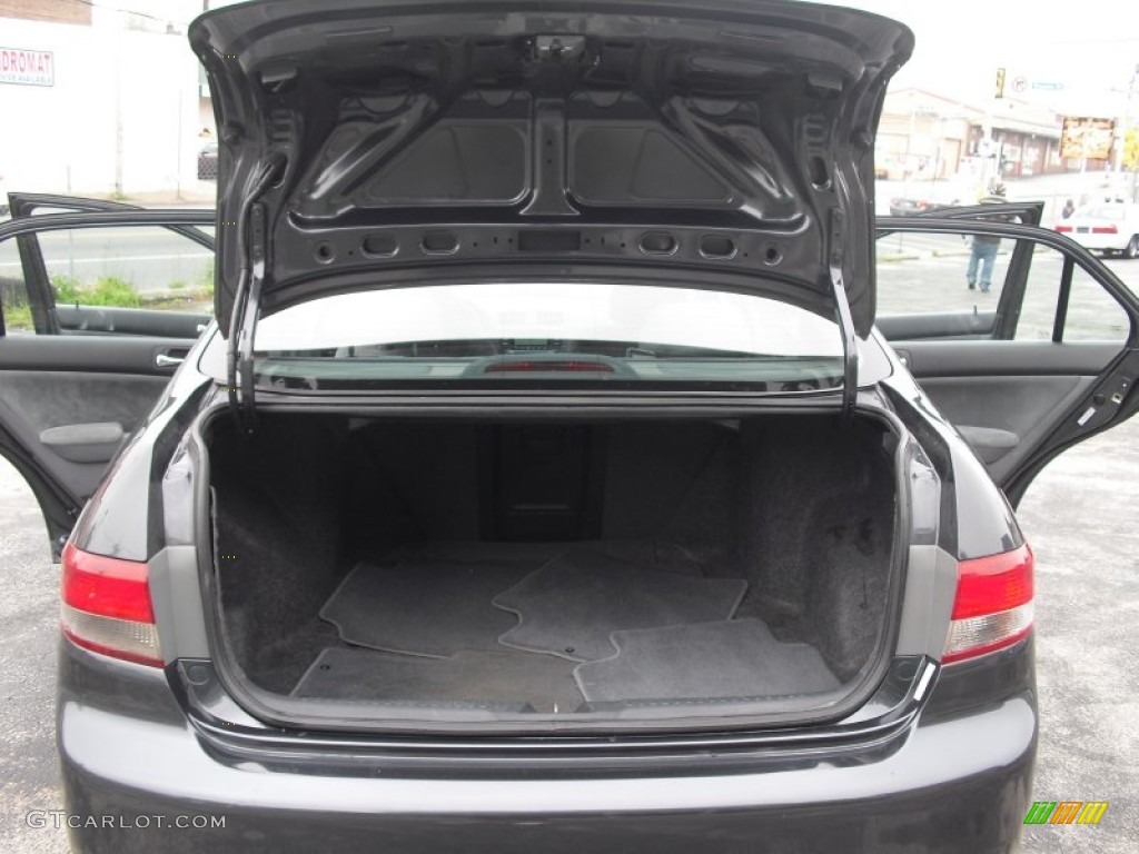 2004 Accord LX Sedan - Graphite Pearl / Gray photo #32