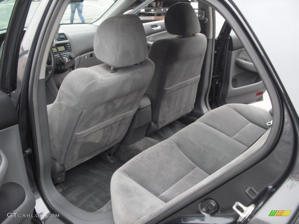 2004 Accord LX Sedan - Graphite Pearl / Gray photo #37