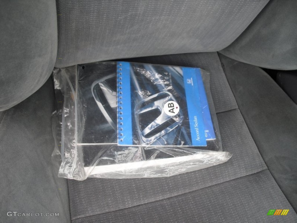 2004 Accord LX Sedan - Graphite Pearl / Gray photo #40