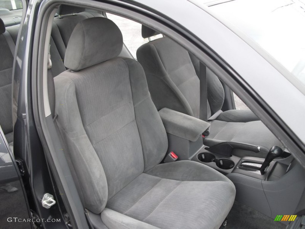 2004 Accord LX Sedan - Graphite Pearl / Gray photo #46