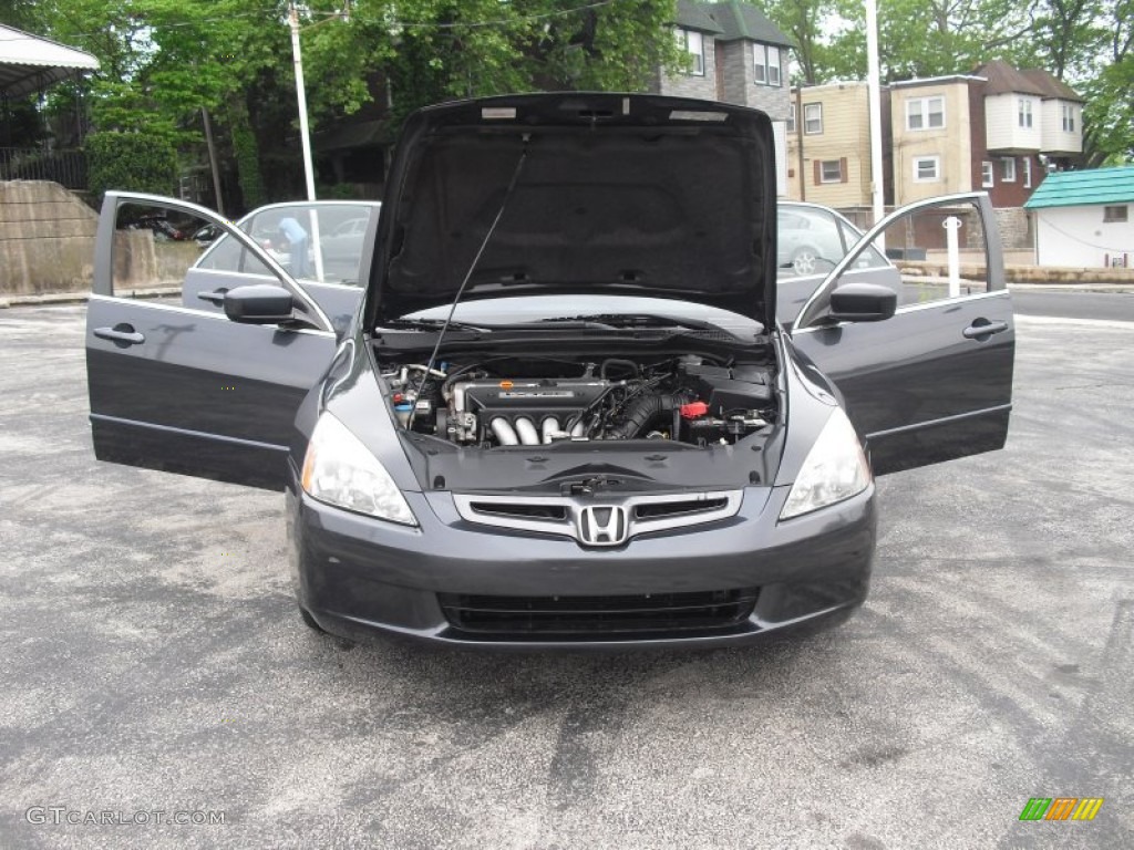 2004 Accord LX Sedan - Graphite Pearl / Gray photo #66