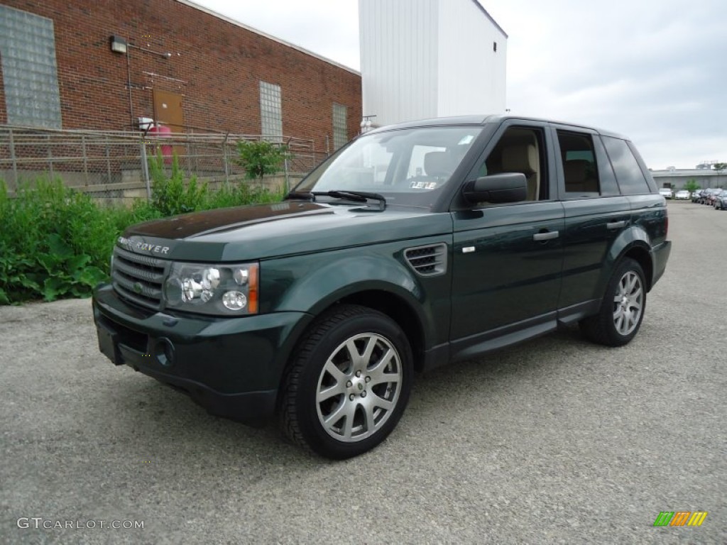 2009 Range Rover Sport HSE - Galway Green / Almond/Nutmeg photo #1