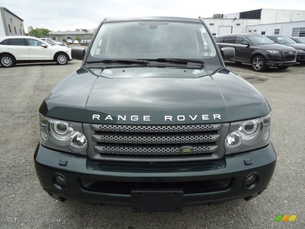 2009 Range Rover Sport HSE - Galway Green / Almond/Nutmeg photo #3