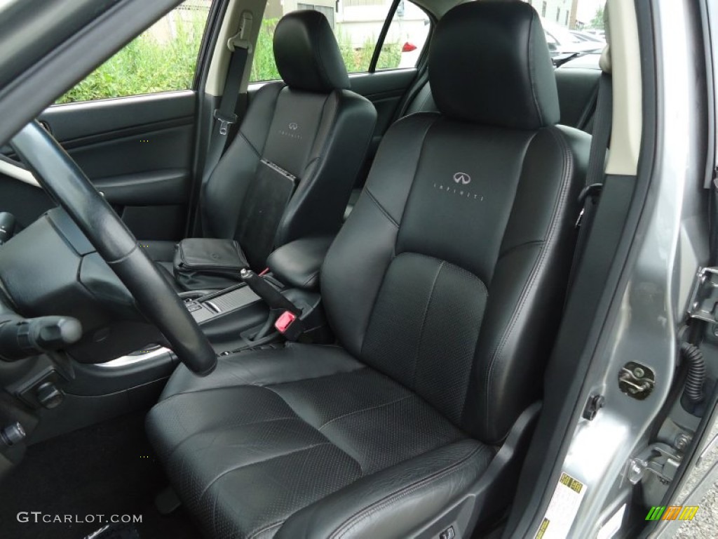 Graphite Interior 2006 Infiniti G 35 Sedan Photo #64759846