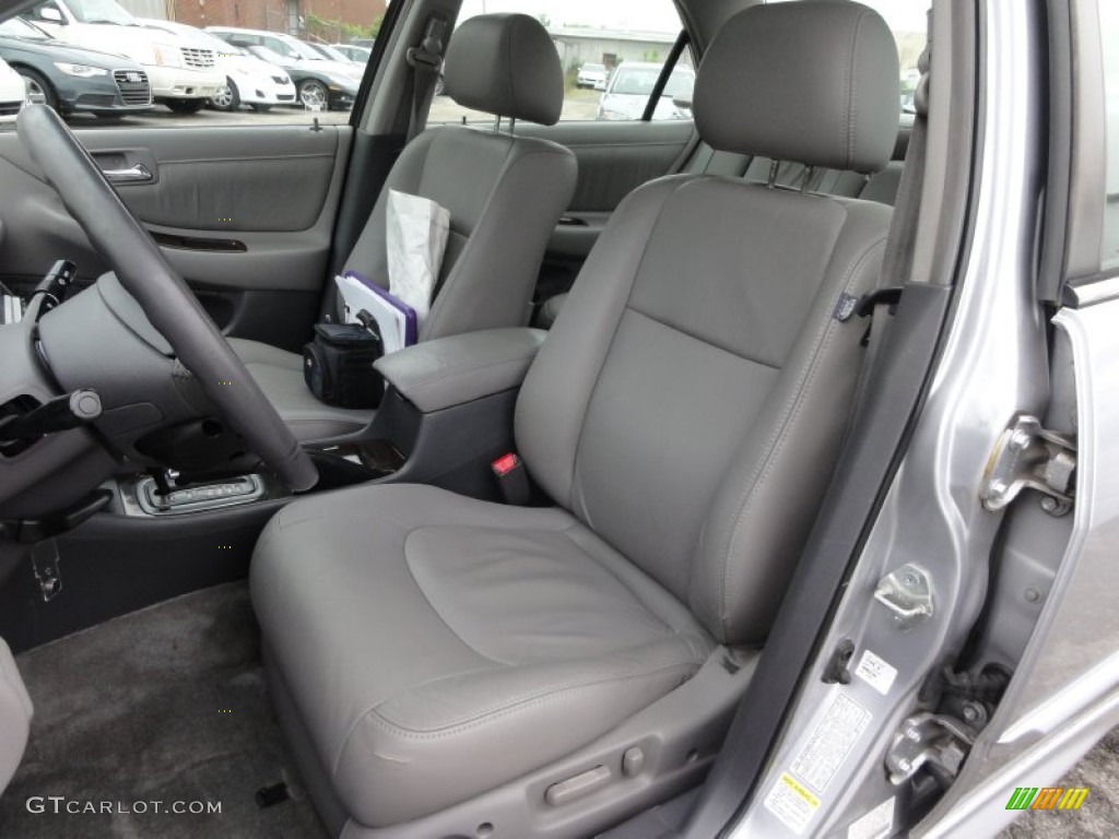 2002 Accord EX V6 Sedan - Satin Silver Metallic / Quartz Gray photo #50