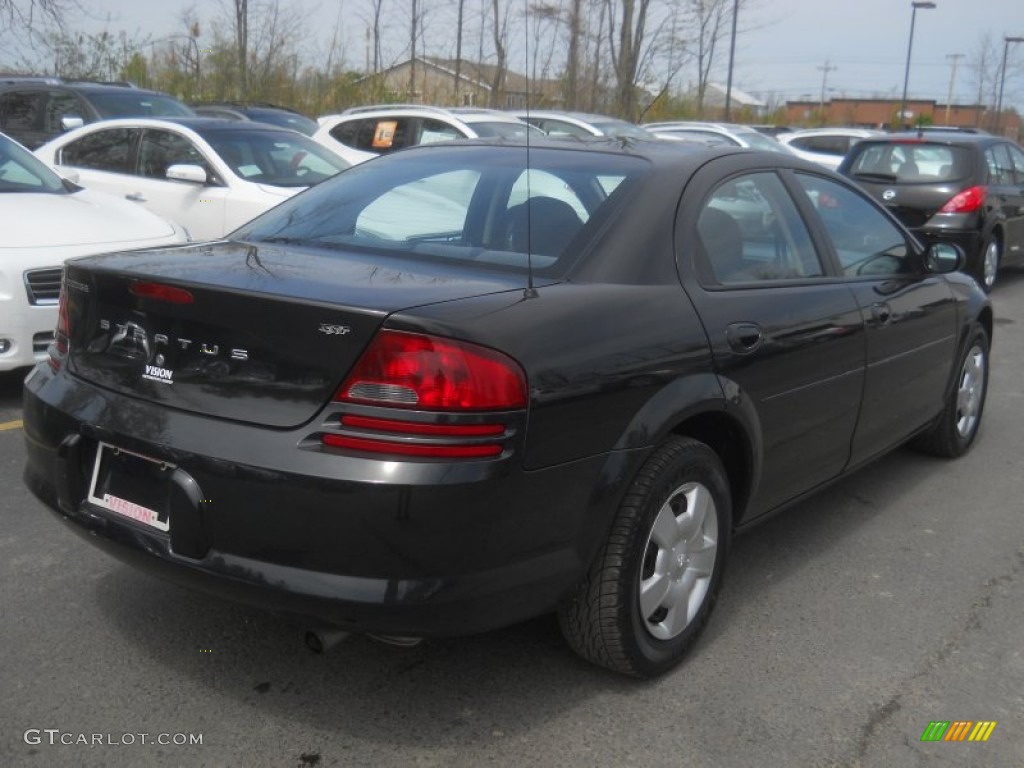 2006 Stratus SXT Sedan - Brilliant Black / Dark Slate Grey photo #2